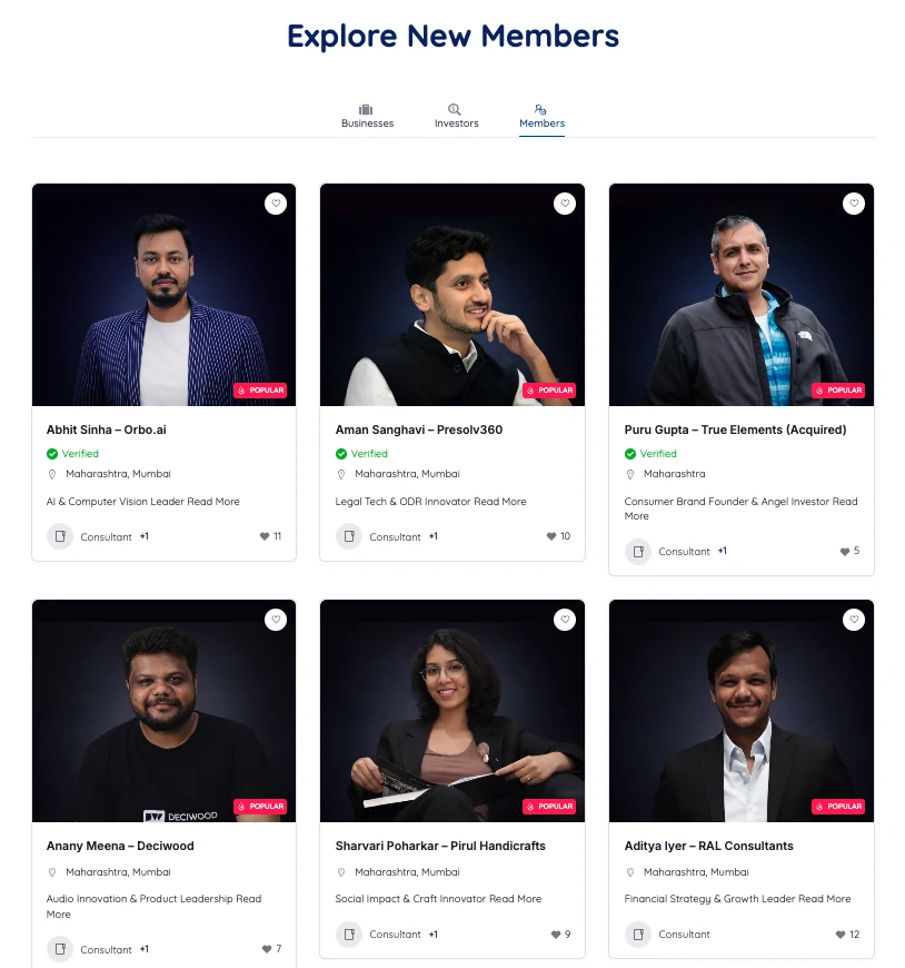 TapstartX member directory